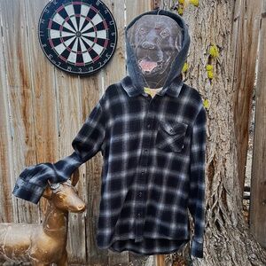 Vans Parkway Plaid Flannel Button Down.